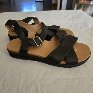 UGG Black Zoie Sandals